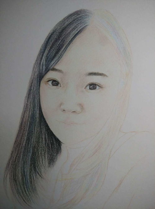 彩铅肖像练习
