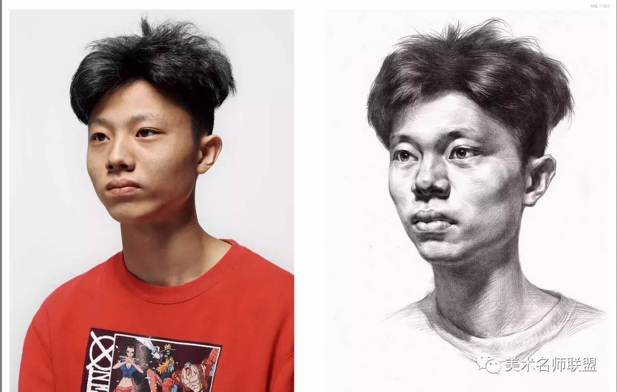遇见高分 遇见你 《遇见素描头像 》洪常顺 素描新书 遇见你