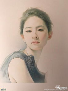 画人不容易,彩铅美女人物肖像过程图