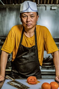 厨师,肖像,食品,烹饪,厨房,成人,男子,餐厅,人,专业