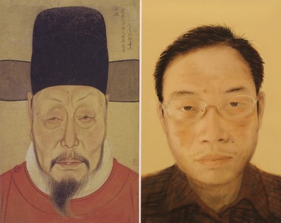 【肖像的另一面】赵勤与他创作的《今、明、后?》