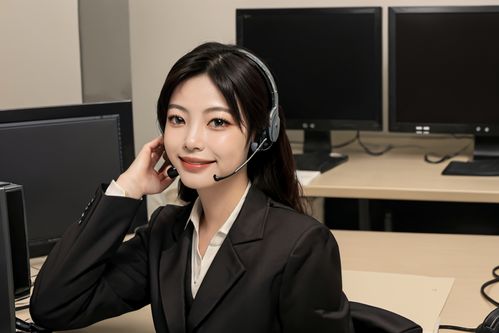 呼叫中心女性客服人物肖像摄影图 摄影图 下载至来源处