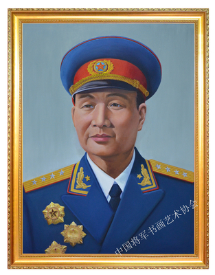 开国十大大将肖像油画欣赏