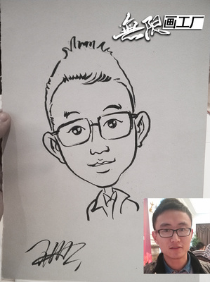 肖像漫画，为活动增添色彩 现场手绘漫画在开业庆典与房地产暖场中的妙用