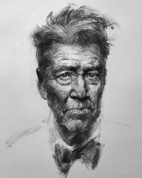 笔尖流淌的岁月 一幅精彩老人肖像素描的深度解读